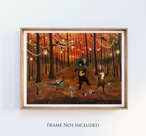 Autumn Splendor Art Print – Multiple Sizes Available – Jahna