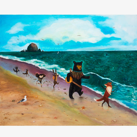 Beach Day! Print / 8x10 or 11x14