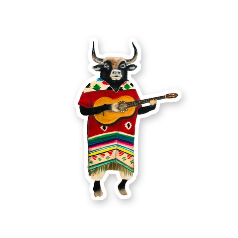 Sticker / Bull / DIe Cut Vinyl Sticker