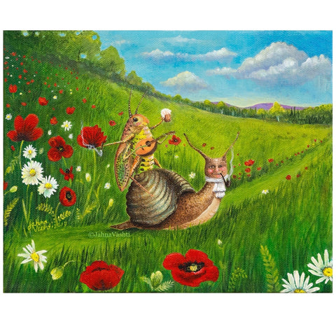 Folly Trolley Print / 8x10 or 11x14