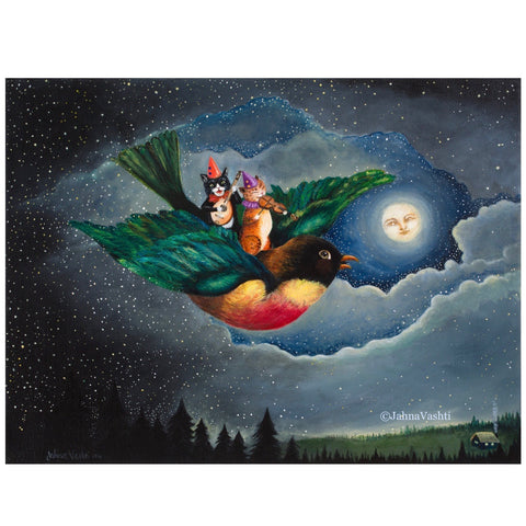 A Robin's Dream Print / 8x10 or 11x14
