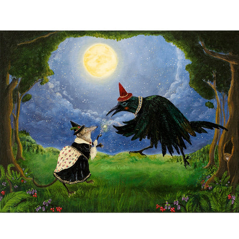The Shrew & The Crow Print / 8x10 or 11x14