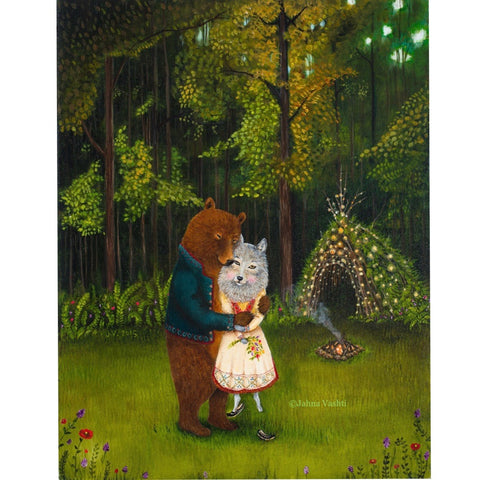 Swept off Her Feet Print / 8x10 or 11x14