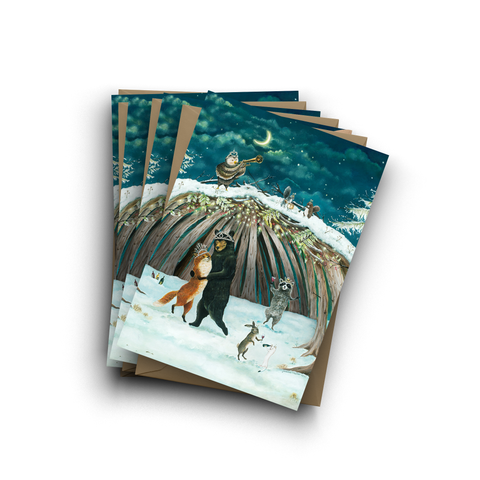 “Yuletide Enchantment” Cards / Sets of 4, 6, 12, 18, 24, 30, 36, or 48