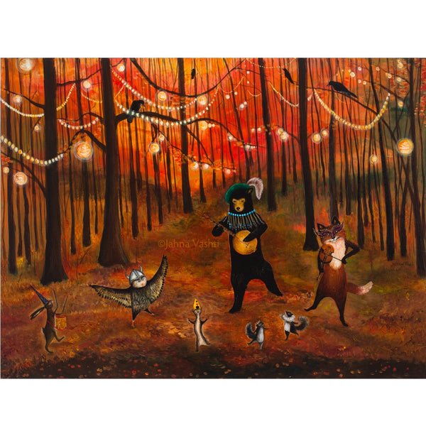 原画　Talopyon in Automn Toshi Yoshida (1911 - 1995) Autumn in Hakone Museum, 1954