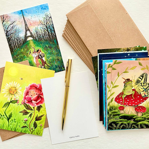 Set of Valentine Cards
