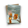 Merry Maestros Greeting Card – Whimsical Animal Band Card