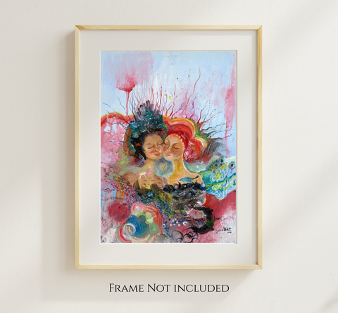 B.F.F. Art Print – Multiple Sizes Available