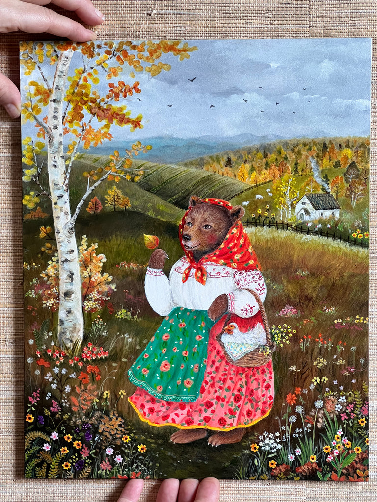 Baba Bear Pre-Order – Greeting Cards & Art Prints + Free 8×10 Moon Fox Magick Print