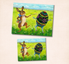 Bunny Colors Art Print – Multiple Sizes Available