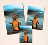 First Snow Print Art Print – Multiple Sizes Available