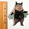 Sticker / Hippo Halloween / DIe Cut Vinyl Sticker