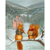 Merry Maestros Greeting Card – Whimsical Animal Band Card