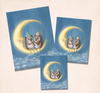 Moon Party Print Art Print – Multiple Sizes Available