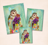 Mother Owl Print Art Print – Multiple Sizes Available
