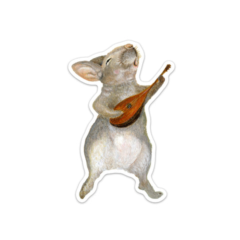Pygmy Bunny / Die Cut Vinyl Sticker