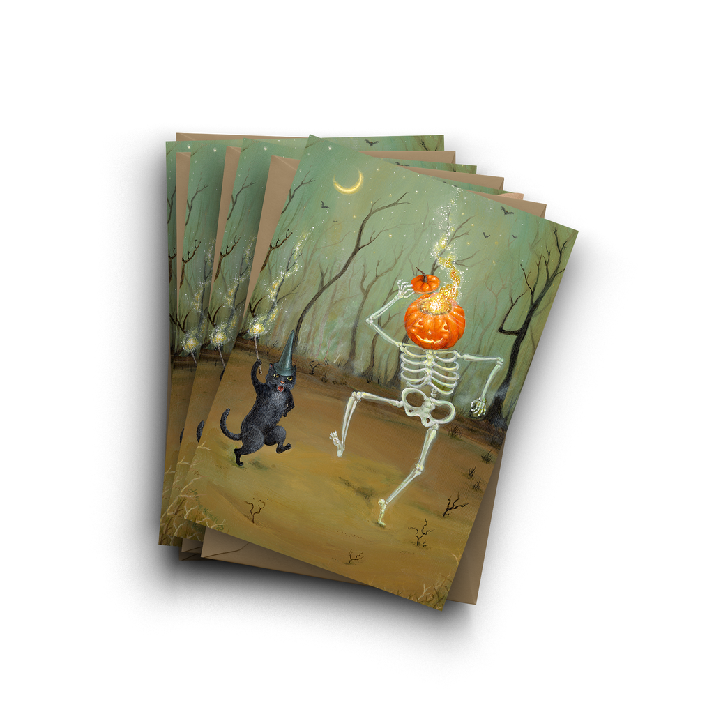 “Spooky Sparkles” Cards / Sets of 4, 6, 12, 18, 24, 30, 36, or 48