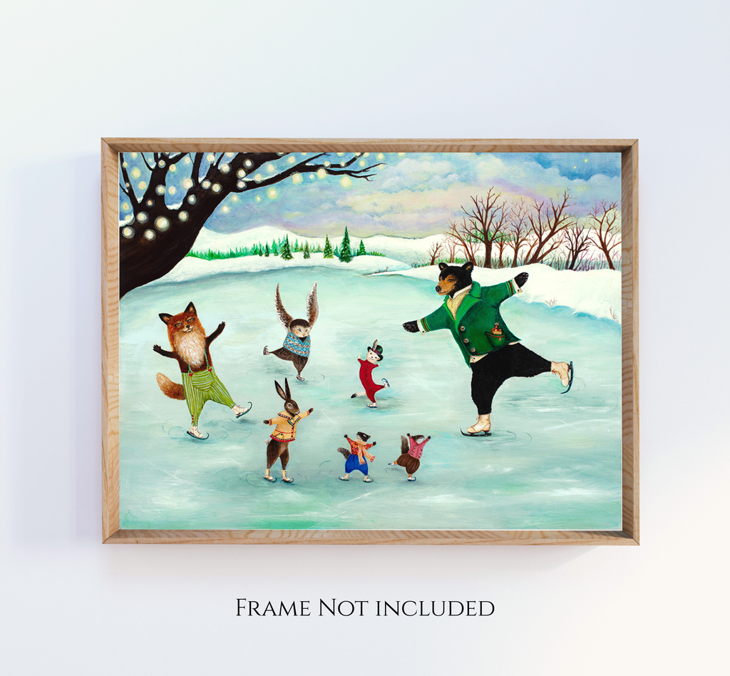 A Wondrous Whirl Print Art Print – Multiple Sizes Available