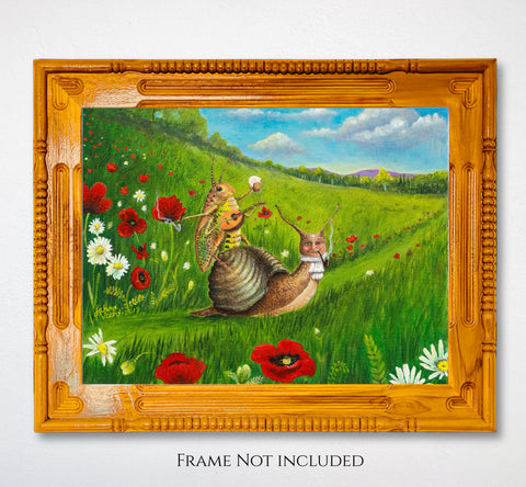 Folly Trolley Art Print – Multiple Sizes Available
