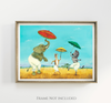 Pantaloons and Parasols print Art Print – Multiple Sizes Available