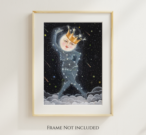 Sister Moon Print Art Print – Multiple Sizes Available