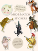 Mix & Match Stickers - You Choose!