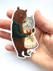 Sticker / Wolf & Bear / DIe Cut Vinyl Sticker