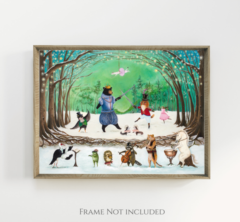 The Waltz of Winter Art Print – Multiple Sizes Available