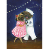 Pug Hop Print Art Print – Multiple Sizes Available